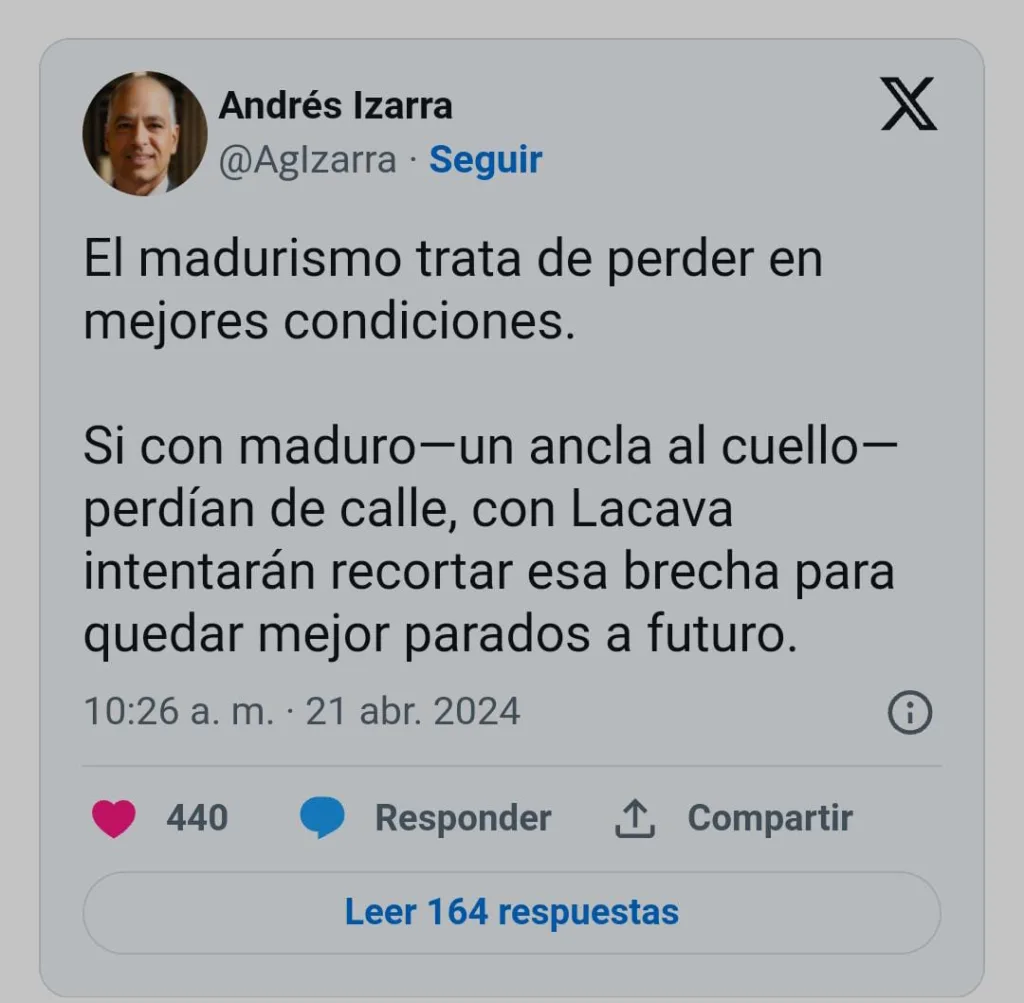 Según Andrés Izarra PSUV pudiera cambiar de candidato presidencial