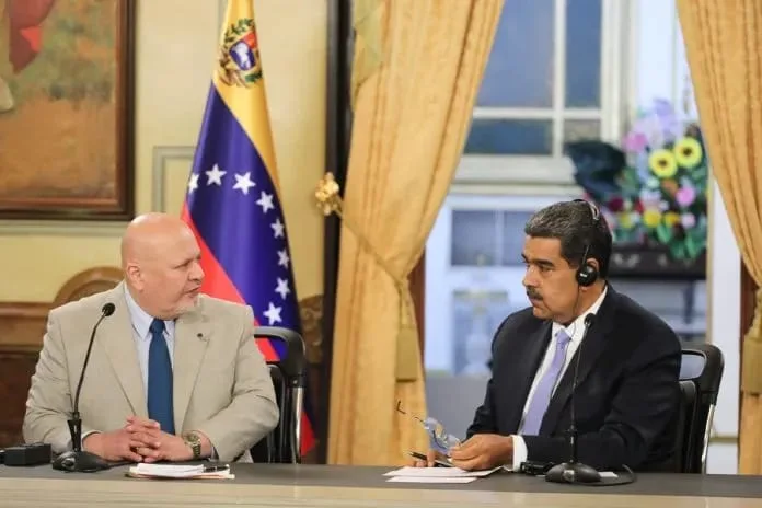 Maduro conversó con Karim Khan sobre medidas de EEUU contra Venezuela