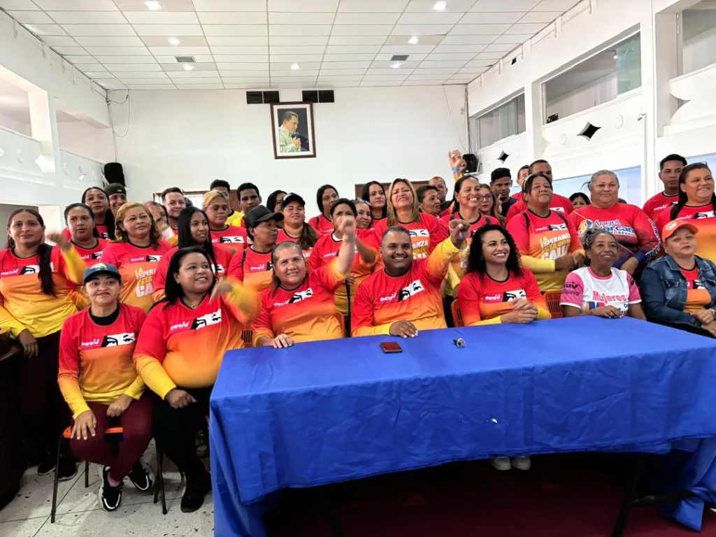 Militantes del PSUV Respaldan la Memoria y Cuenta del gobernador Ángel Marcano